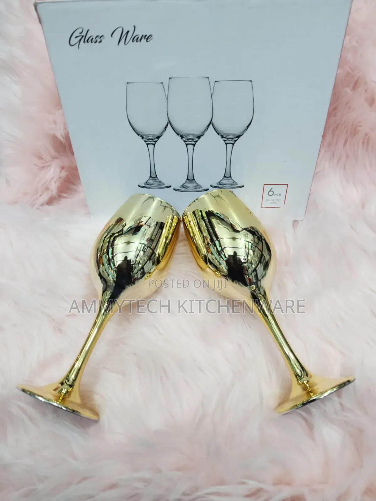 Gold Wine🍷 Glass Cups