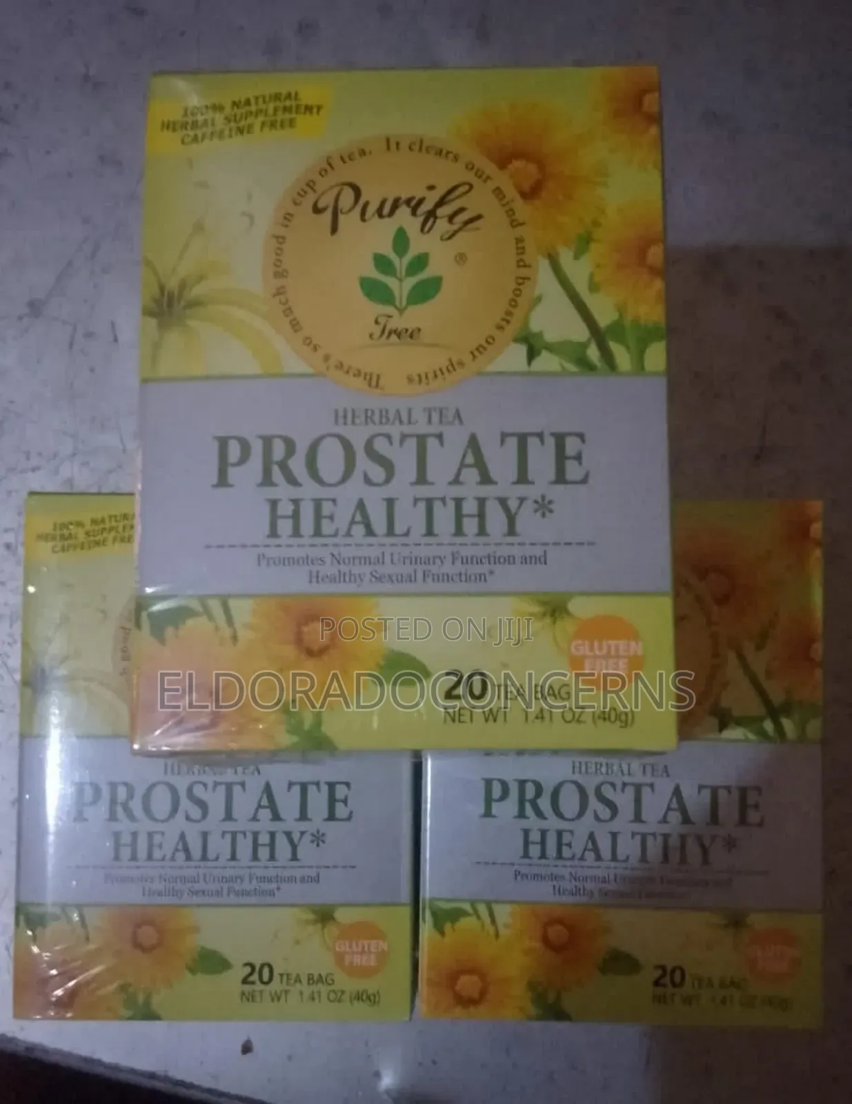 Purify Prostate Tea(50+Free Cream)