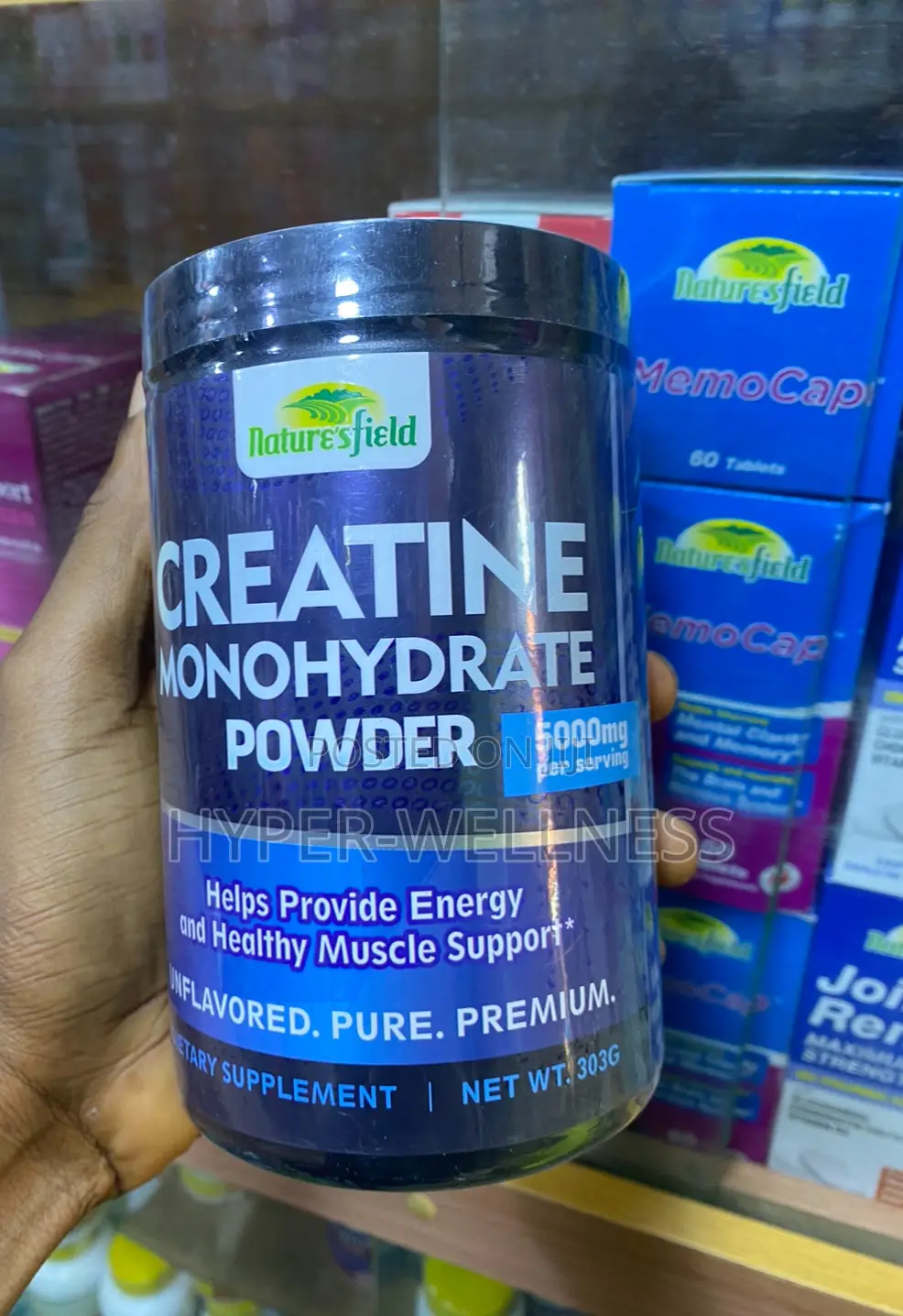 Nature’S Field Creatine Monohydrate 300g