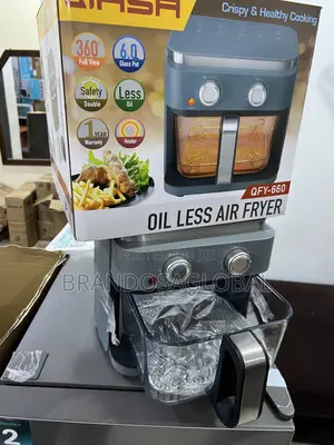 Qasa 6l Oilless Fryer Offering Balanced Heat Output [Qfy 660]