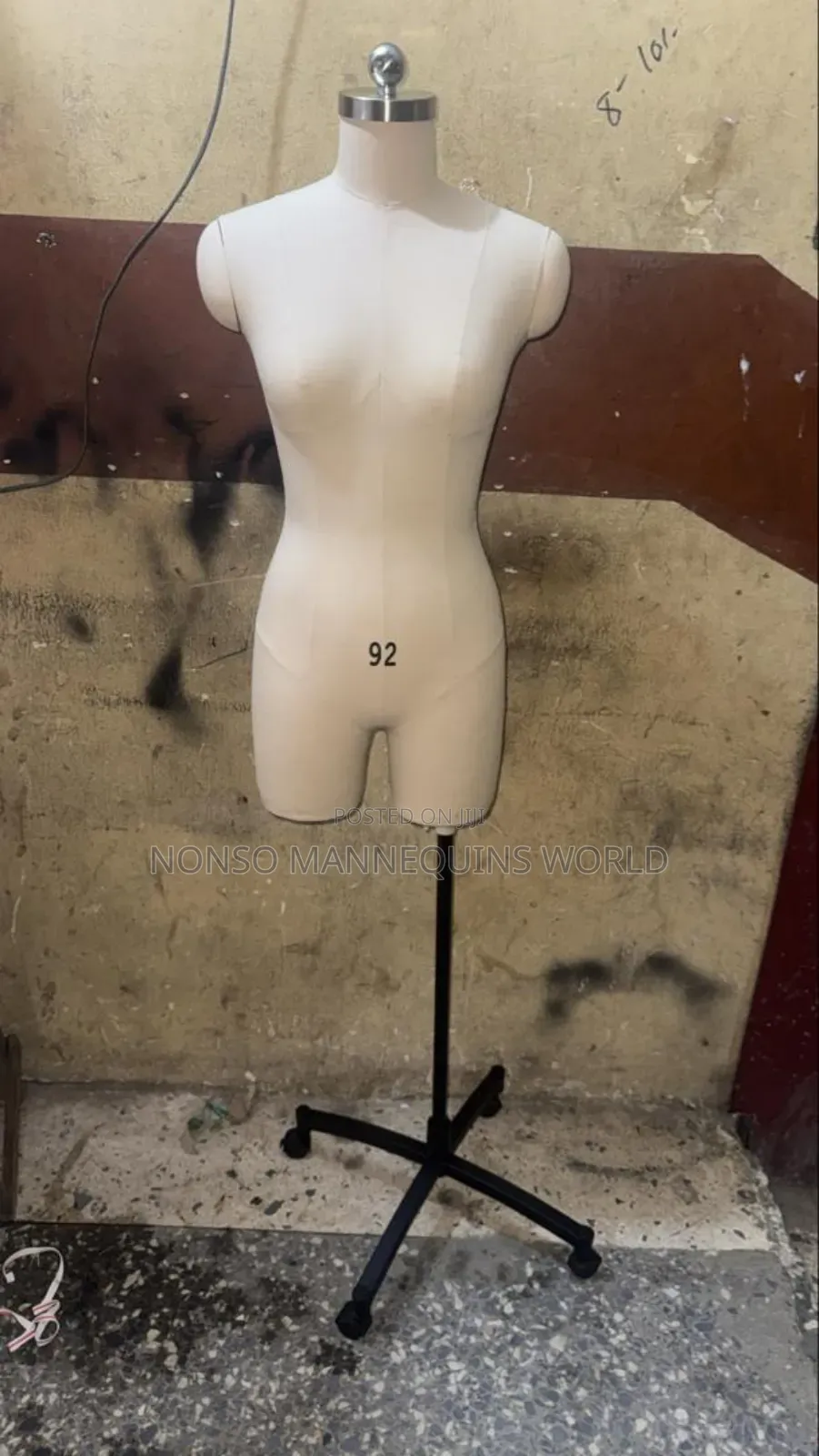 Fully Pinnable Size 10 Dressform