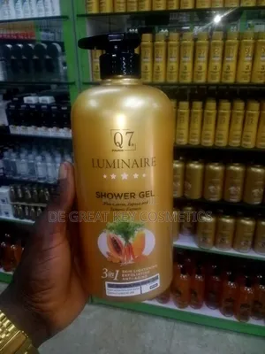 Q7 Luminaire Shower Gel 3in1 With Carrot,Papaya And Tumeric Extract