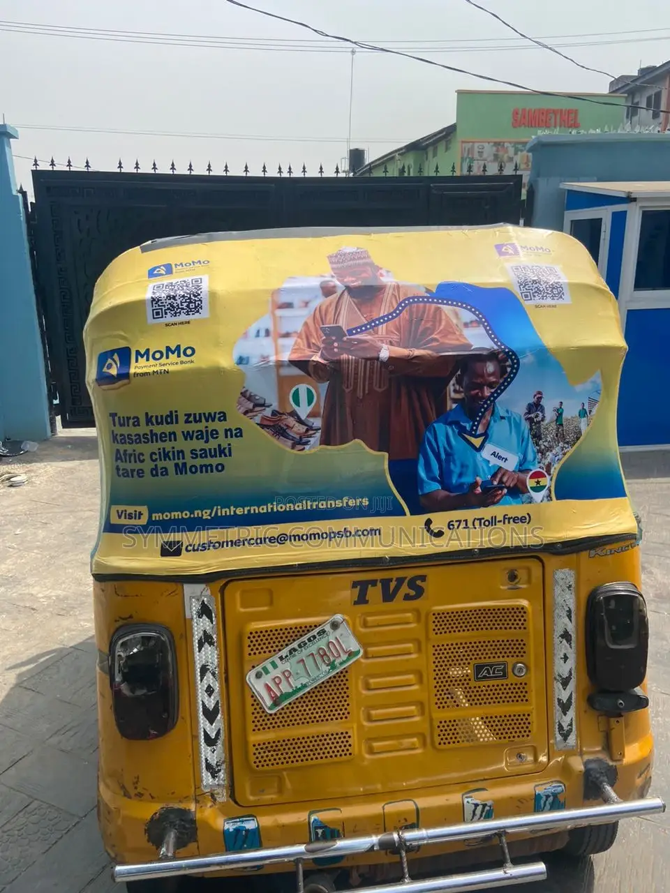 Keke Napep Branding Advertising