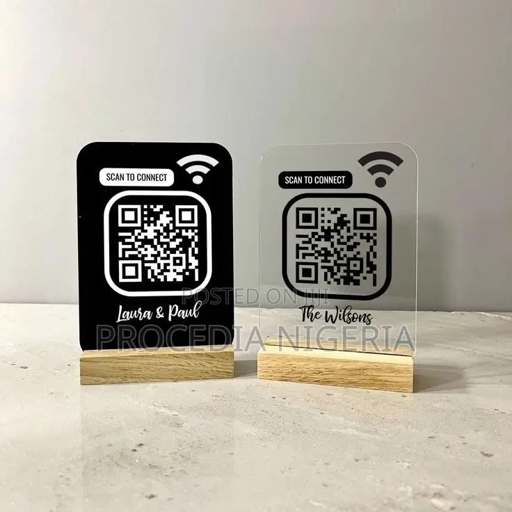 Safety Sign, Table Acrylic