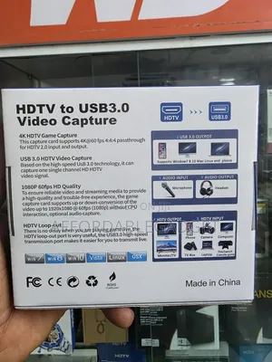 Video Capture Card 3.0 USB 60fps