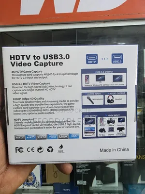 Video Capture Card 3.0 USB 60fps