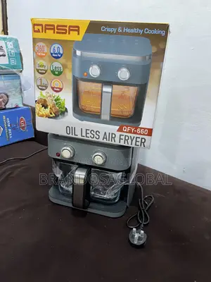 Qasa 6l Air Fryer Designed for Reduced Oil Usage [Qfy 660]