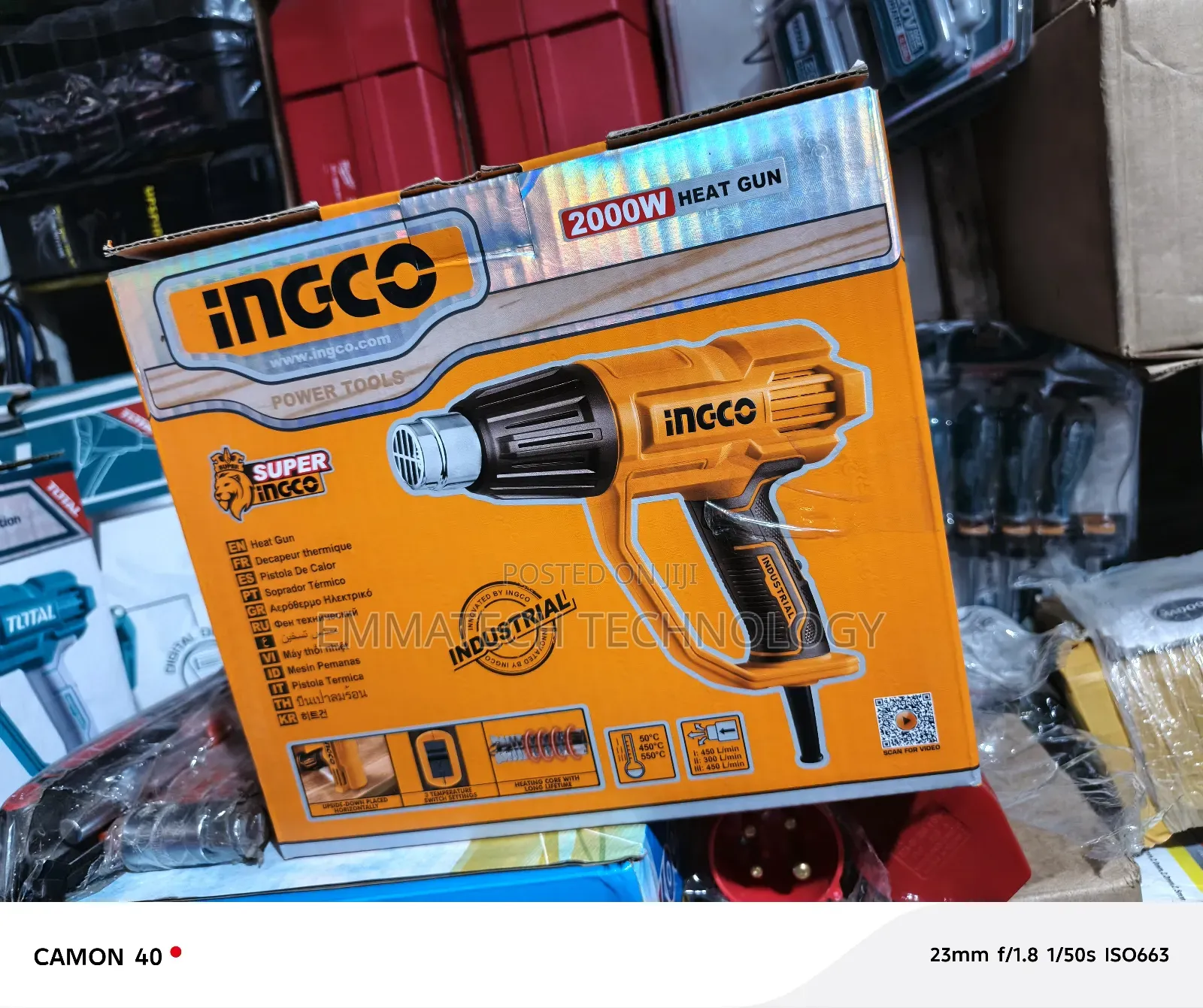 Ingeco Heat Gun Machine