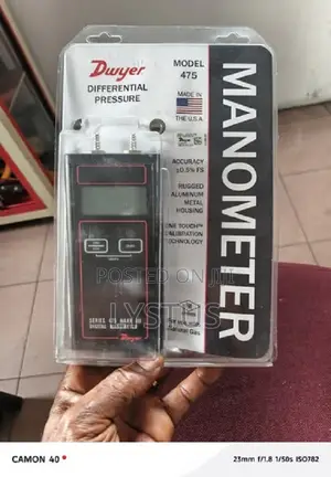 Differential Pressure Digital Manometer- Dwyer 475