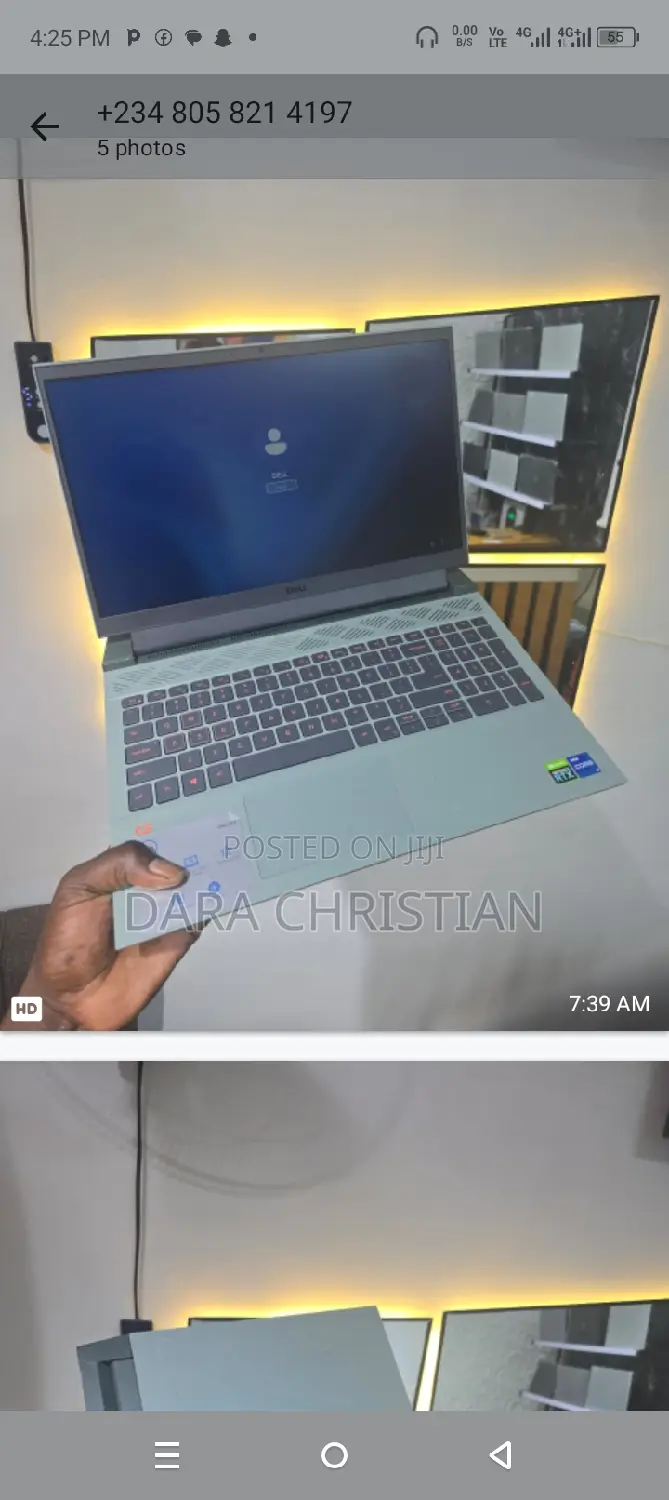 New Laptop Dell 16GB Intel Core I7 SSD 512GB