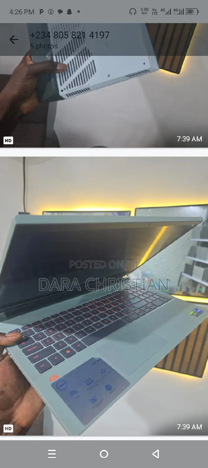 New Laptop Dell 16GB Intel Core I7 SSD 512GB