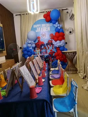 Paint and Sip Setup