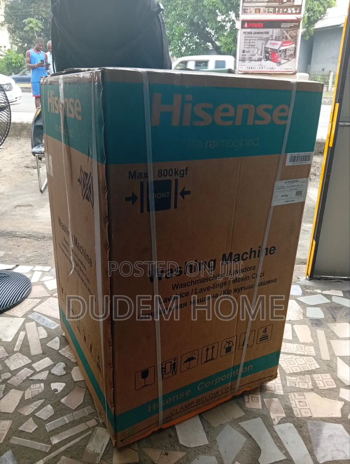 Hisense 14kg Automatic Washing Machine Up Loader