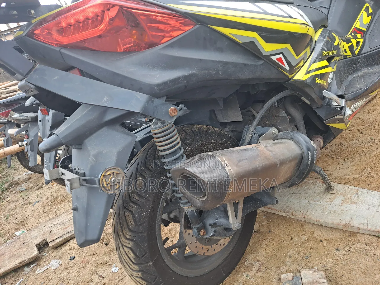Yamaha 2017 Yellow