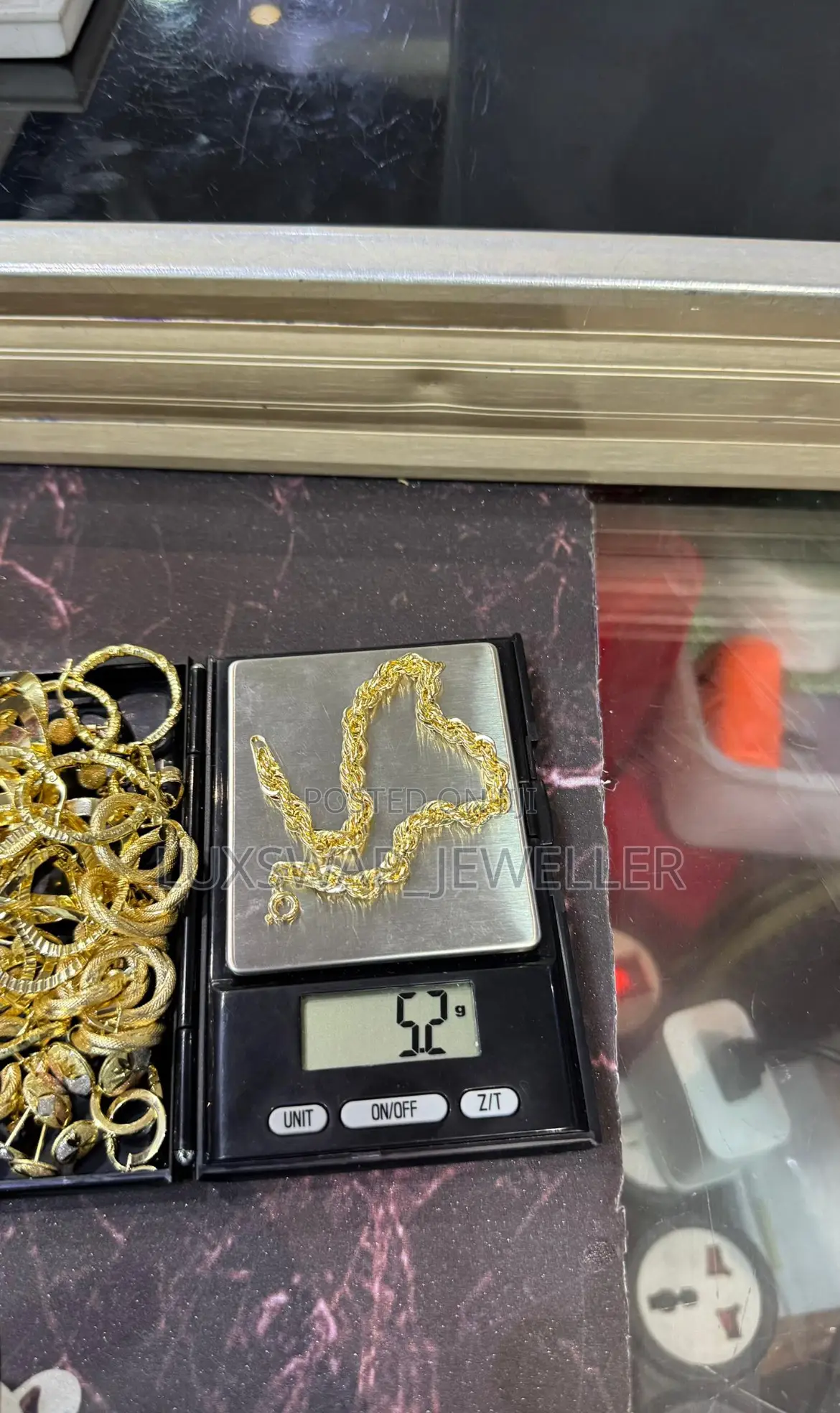 Tiny Gold Twist Hand Chain