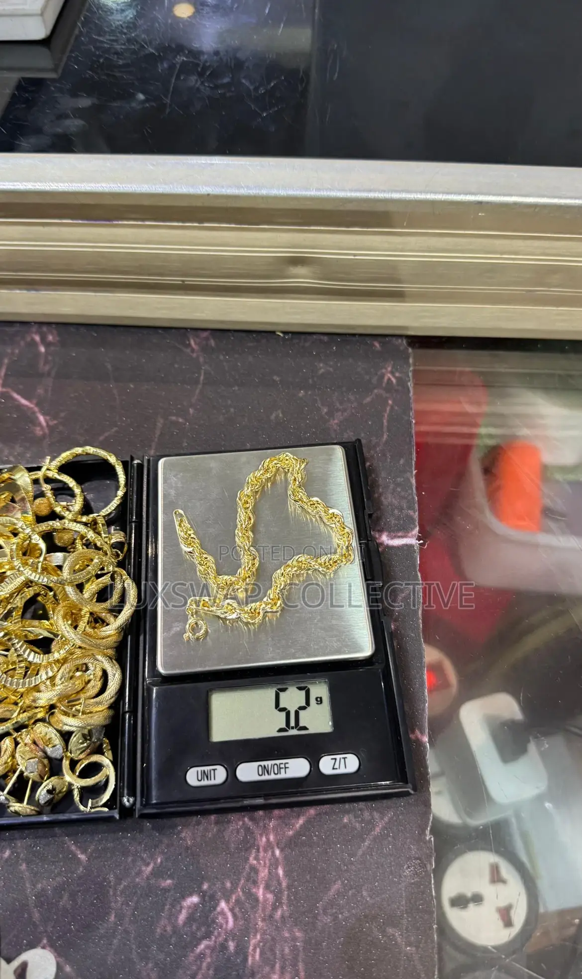 Tiny Gold Twist Hand Chain