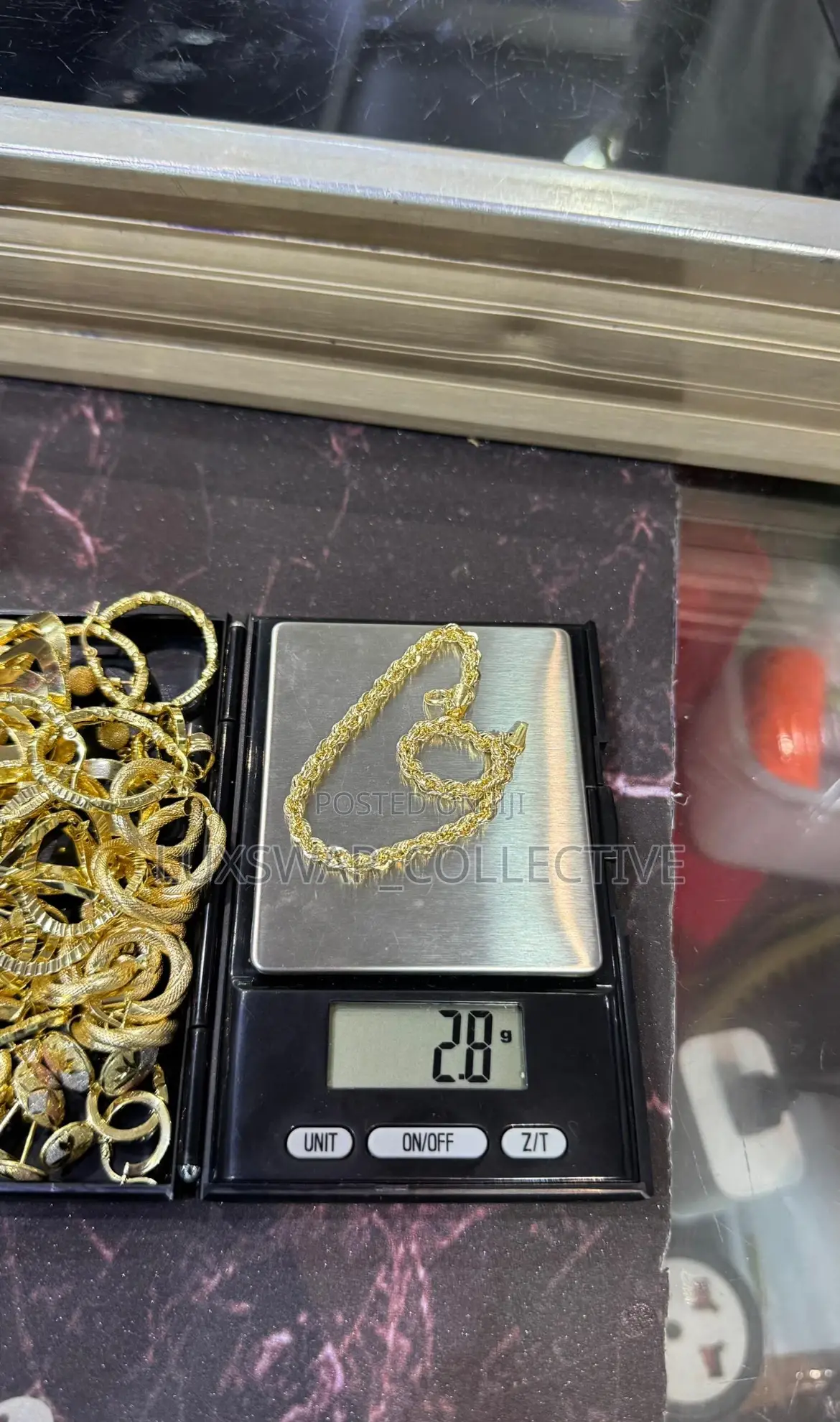 Tiny Gold Twist Hand Chain