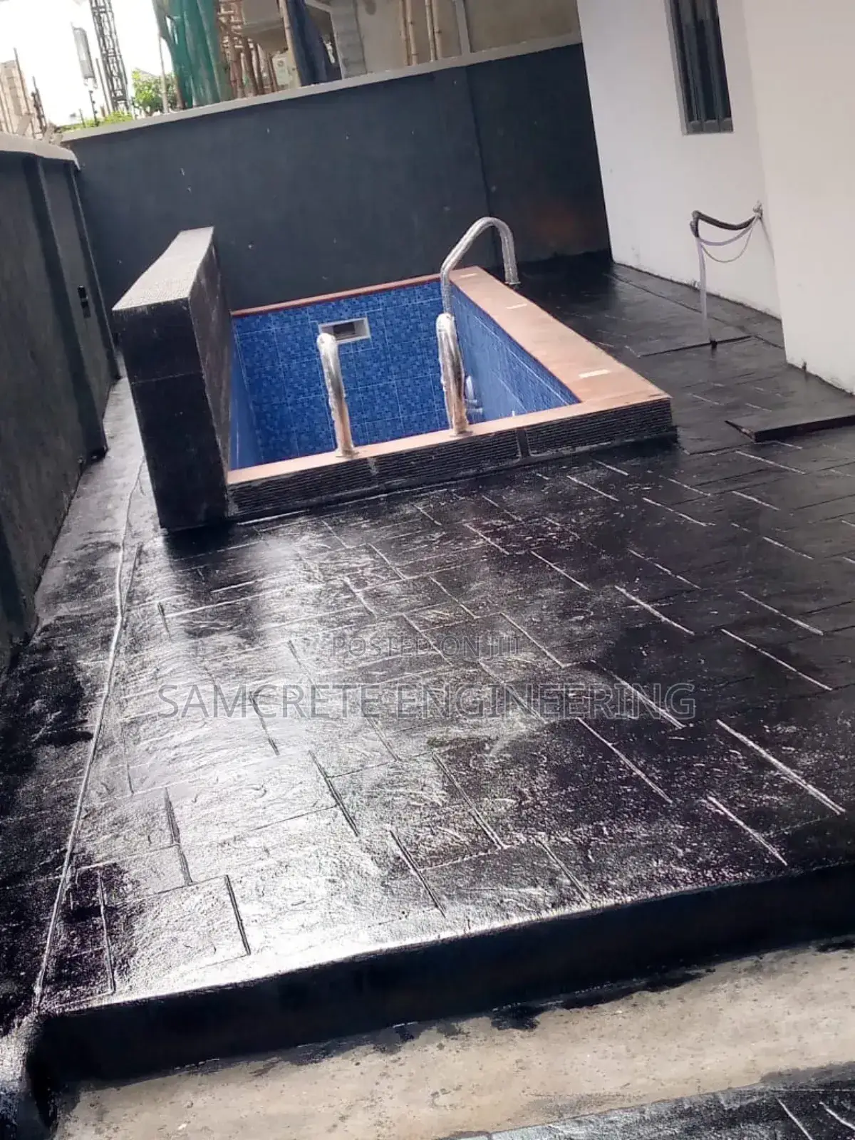 Stamped Concrete Floor