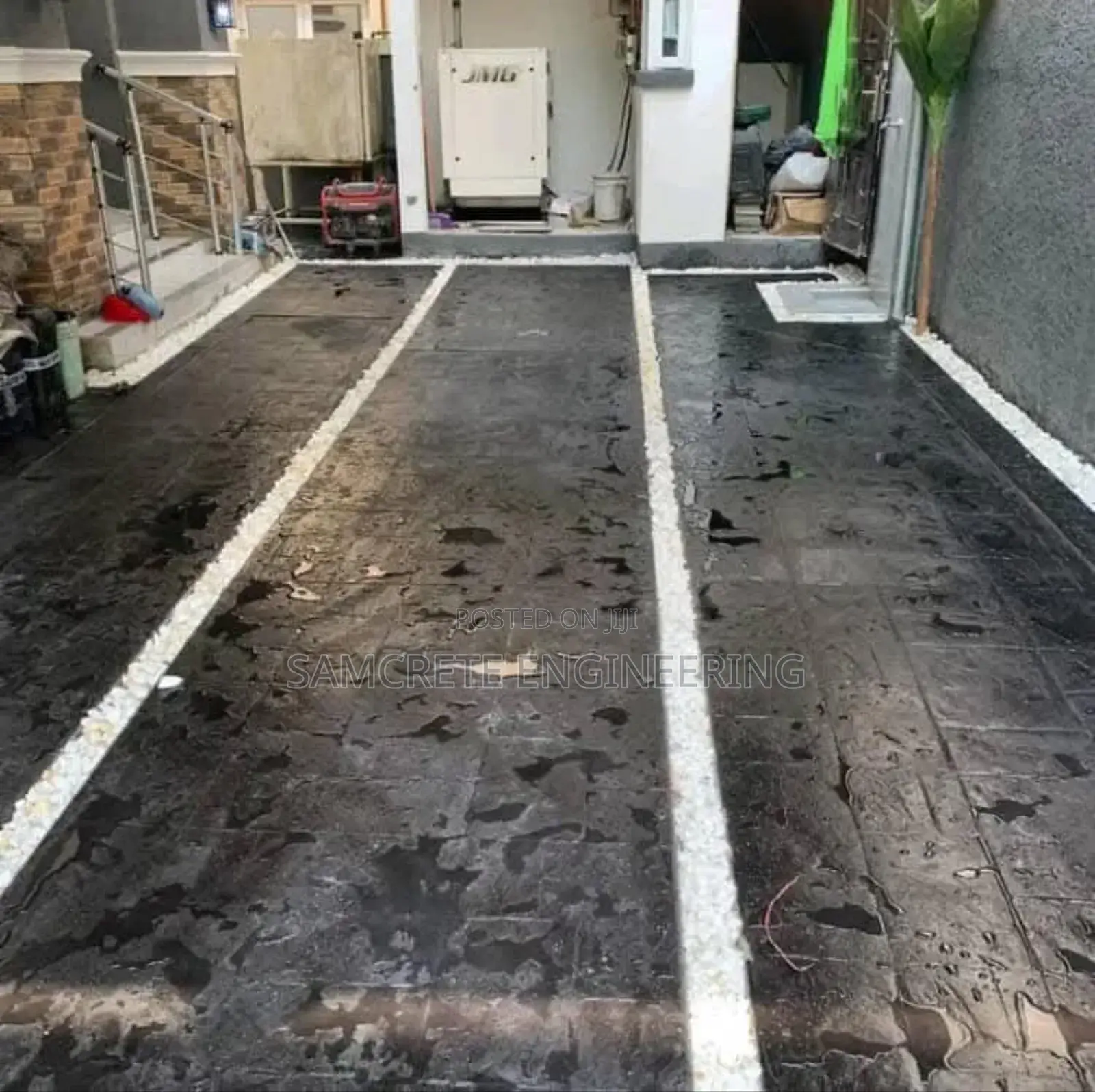 Stamped Concrete Floor