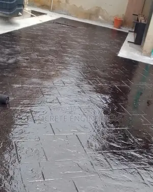 Stamped Concrete Floor