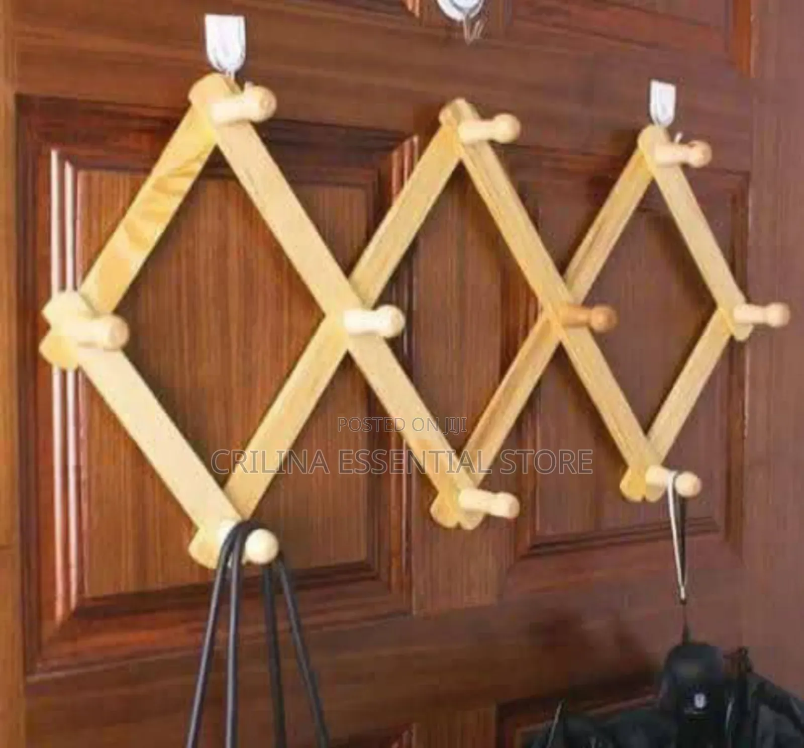 Collapsible Multifunctional Wooden Hanger