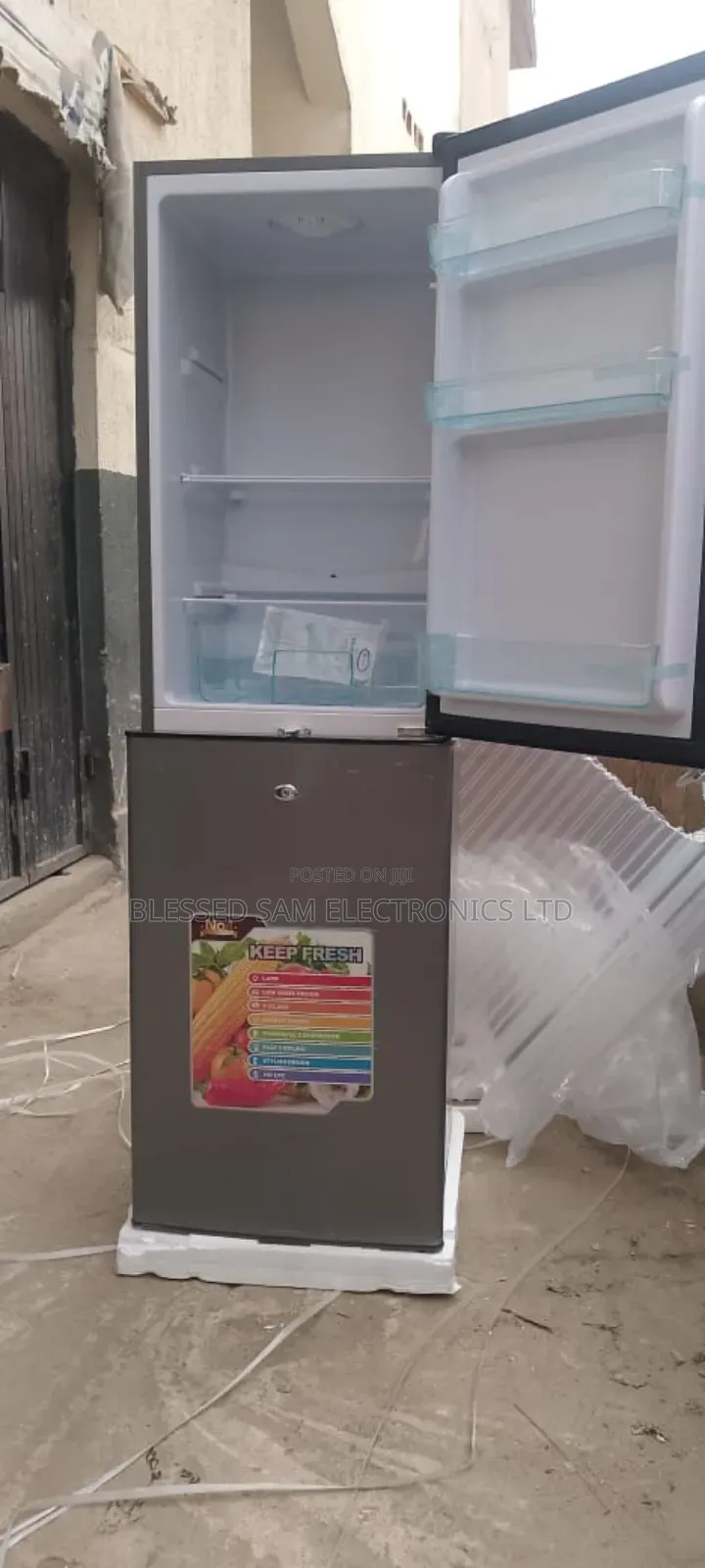 Tekno Cool Refrigerator 250 Litre Double Door Bottom Freezer > 2 Yrs