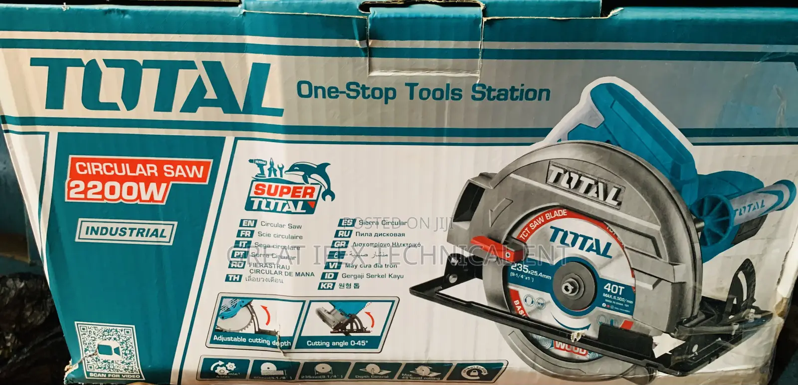 Total Circular Saw 235mm