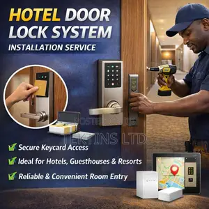 Hotel Door Lock System Installation