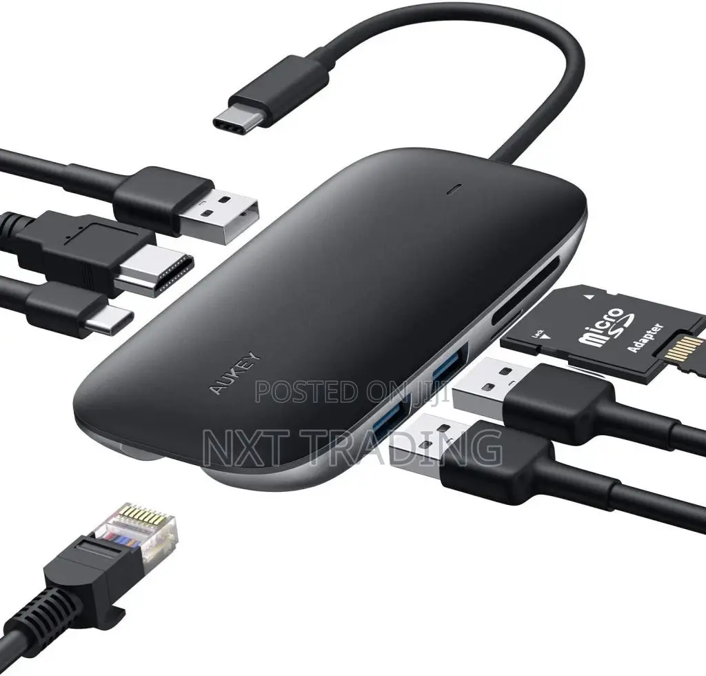 Aukey Link Pd Pro 8 in 1 Usb-C Hub Cb-C71