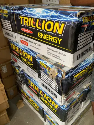 250ahms 12v Trillion Dry Cell Gel Battery Available As Seen
