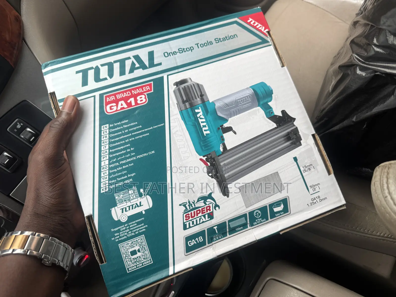 Total Air Brad Nailer