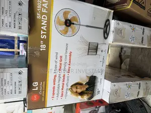 18” Lg Standing Fan Big Engine