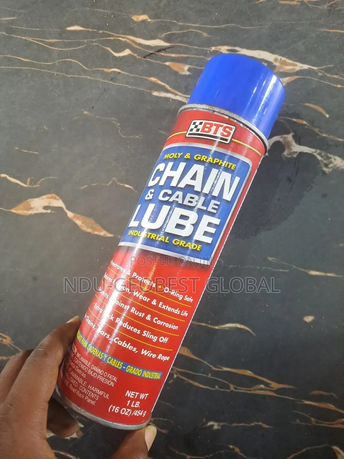 Bts Moly & Graphite Chain & Cable Lube