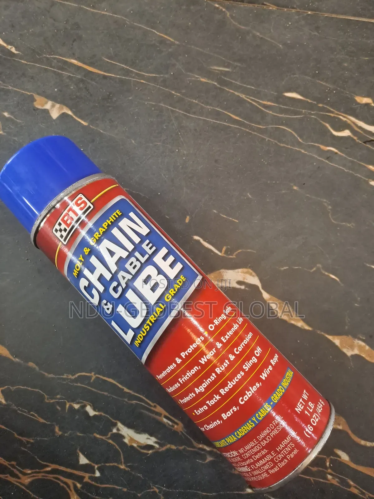 Bts Moly & Graphite Chain & Cable Lube