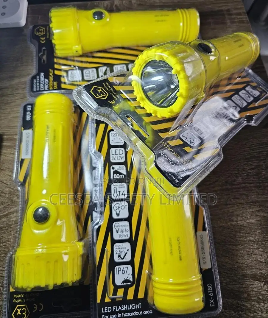 Centurion Ex-6180 Atex Intrinsically Torch Light