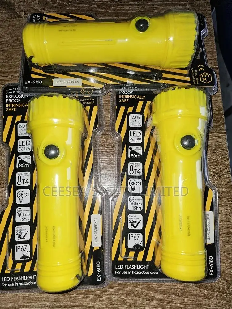 Centurion Ex-6180 Atex Intrinsically Torch Light