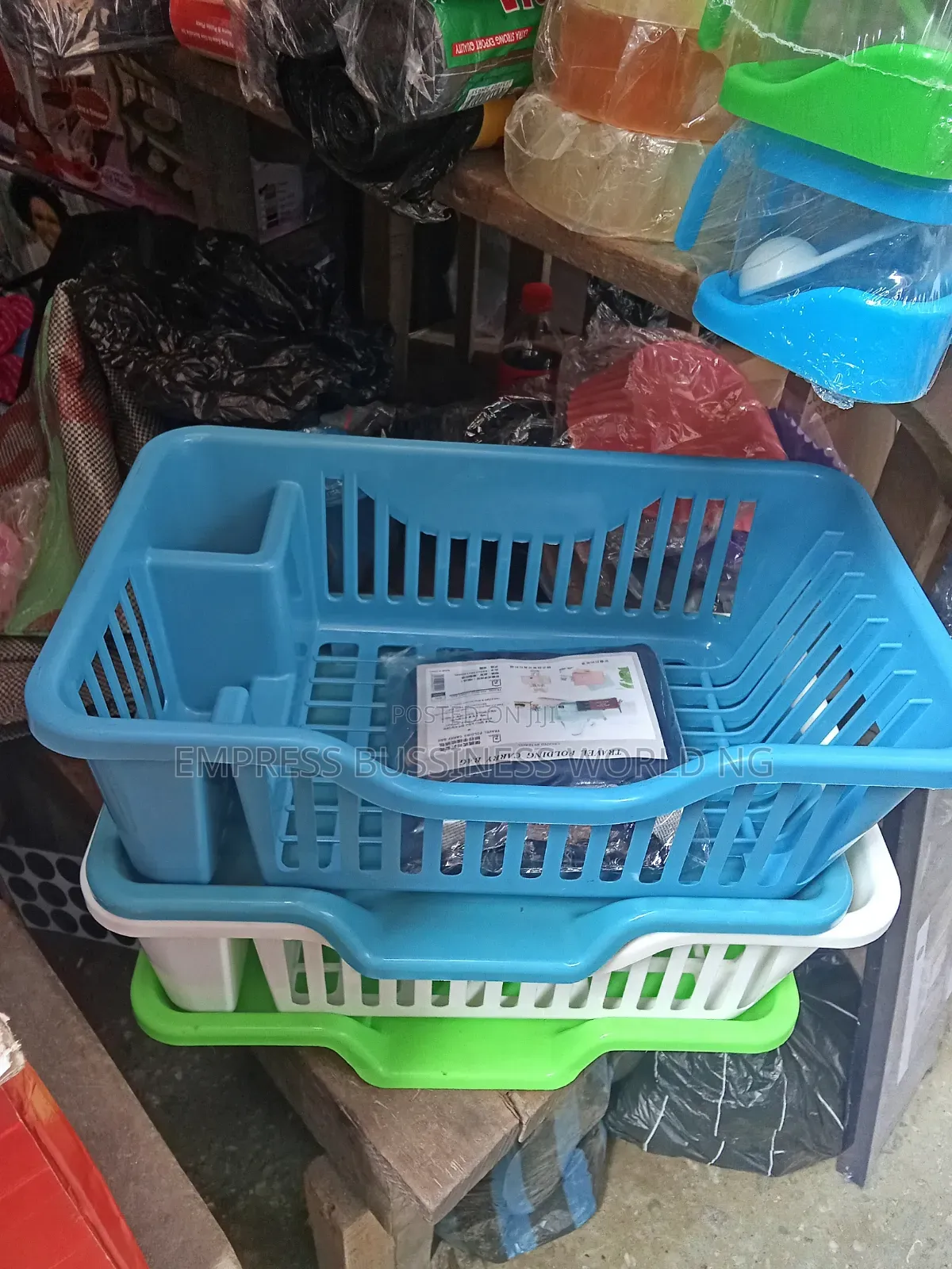 Plastic Plate Rack