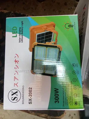 Led Solar Rechargeable Light -300w