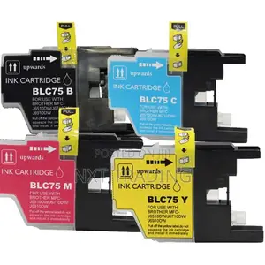 Lc75 High-Yield Compatible Ink Cartridges (4-Pack: Bk/C/M/Y)