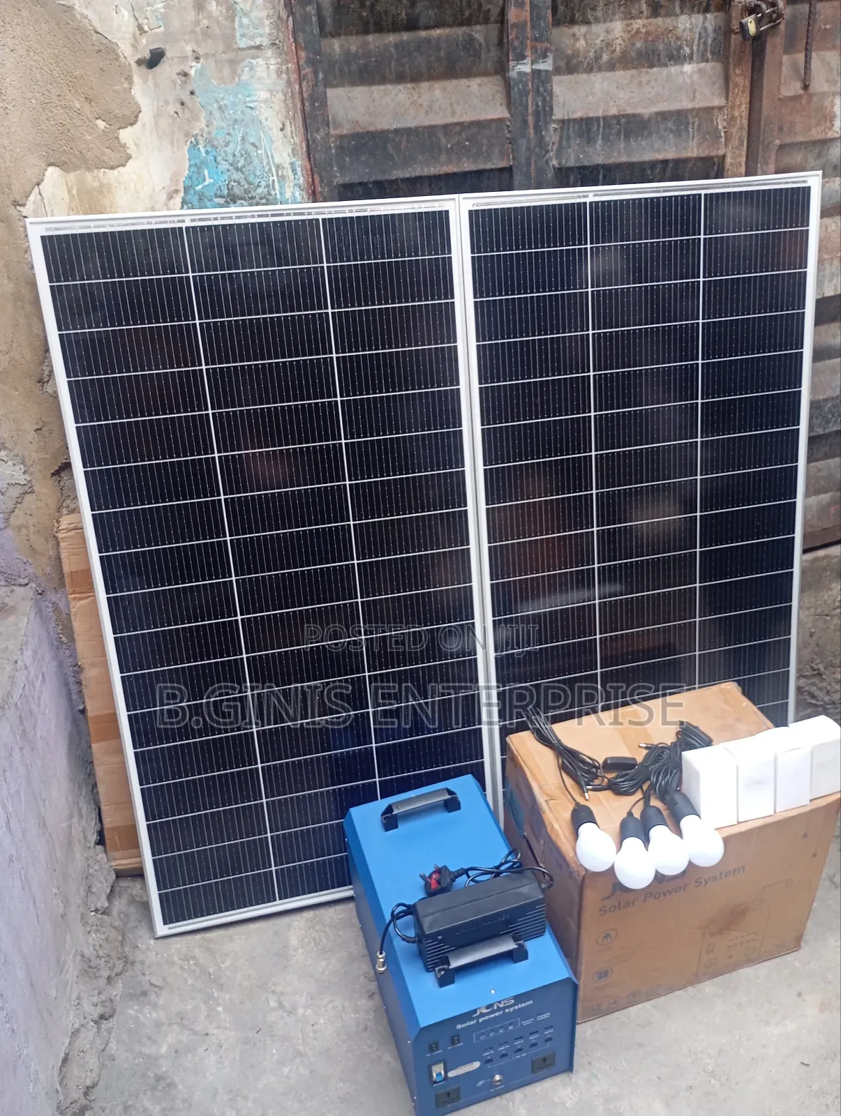 Powerful JCNS Solar Generator