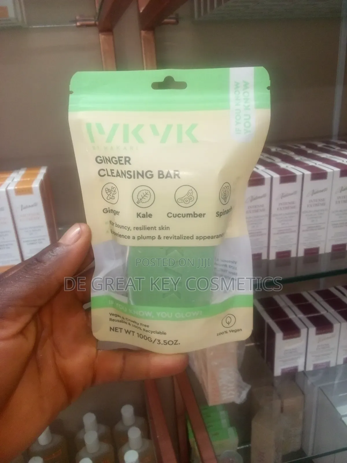Ivkvk Ginger Cleansing Bar Soap