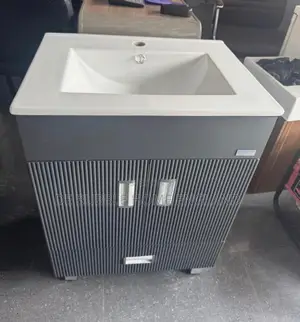 Executive Grey Cabinet Basin