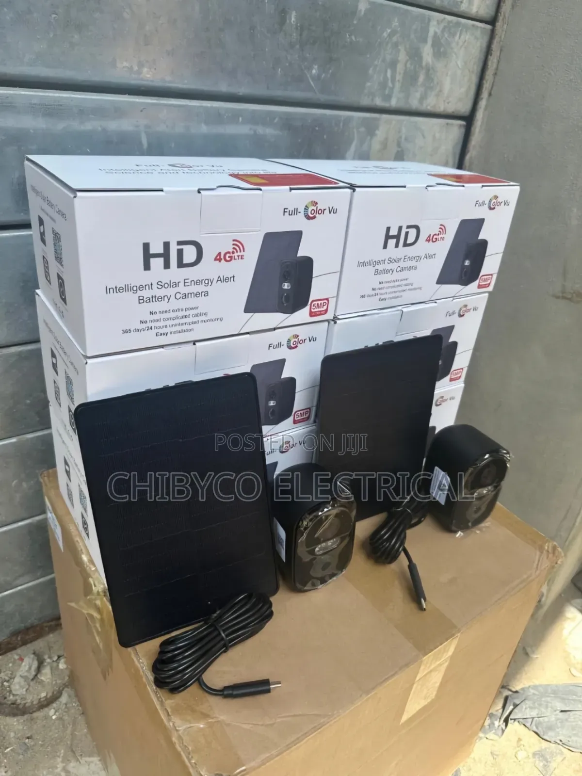 Indoor Ubox Solar Cctv Camera