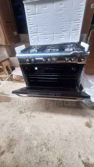 New Nexus Standing Gas Cooker 5burners Automatic With Oven Blue Flame