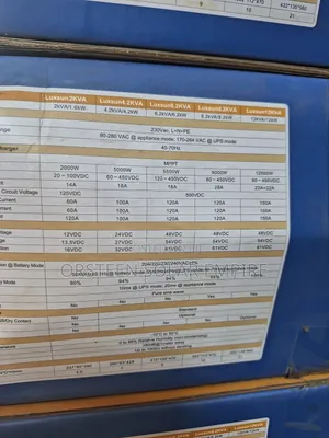 Luxsun 8.2kva Inverter
