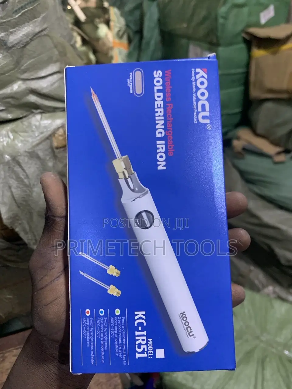 Koocu Rechargeable Usb Soldering Iron