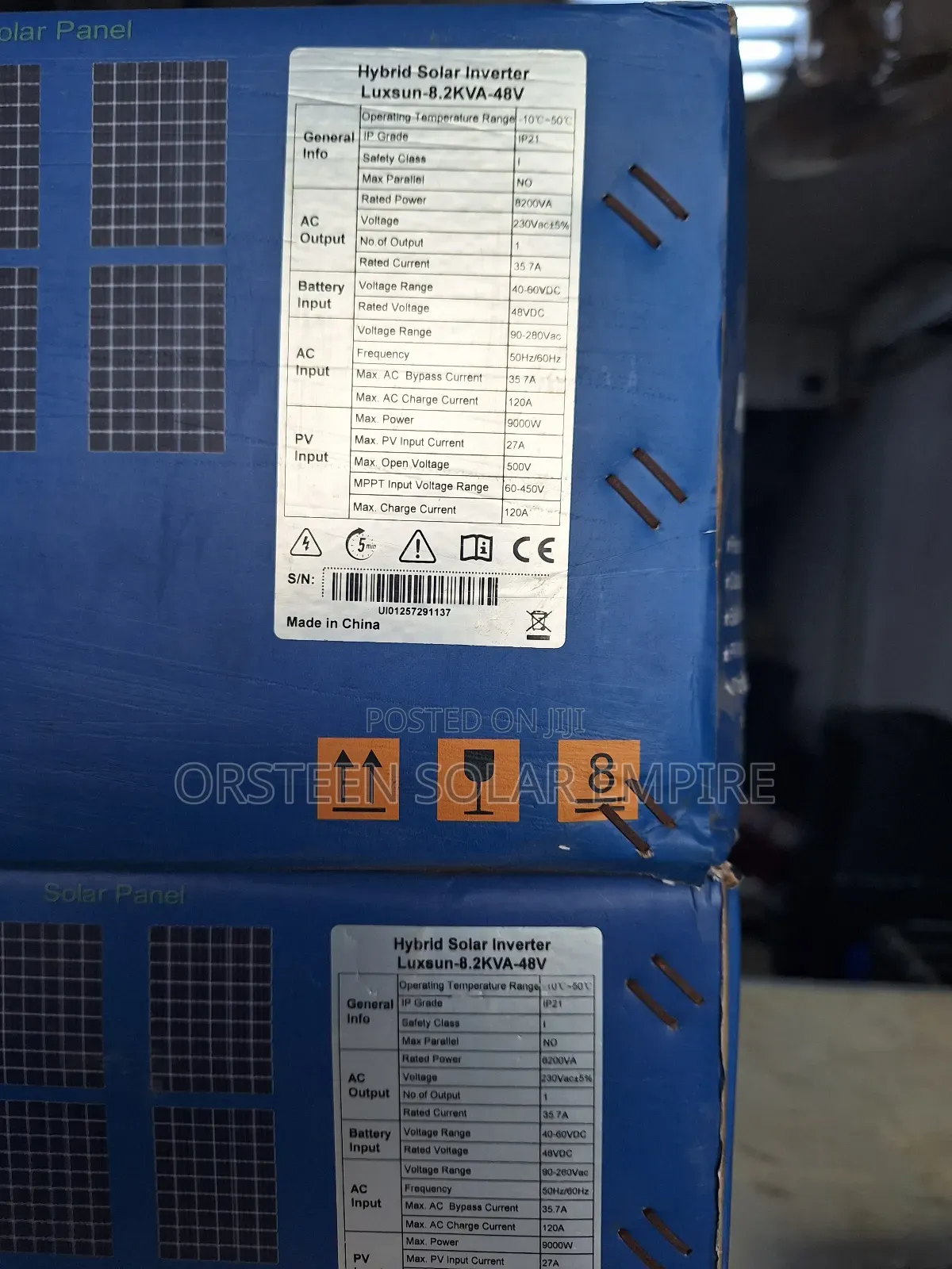 Luxsun 8.2kva Inverter