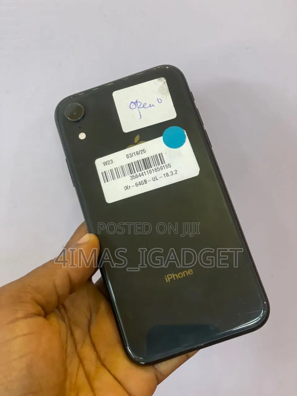 Apple iPhone XR 64 GB Black
