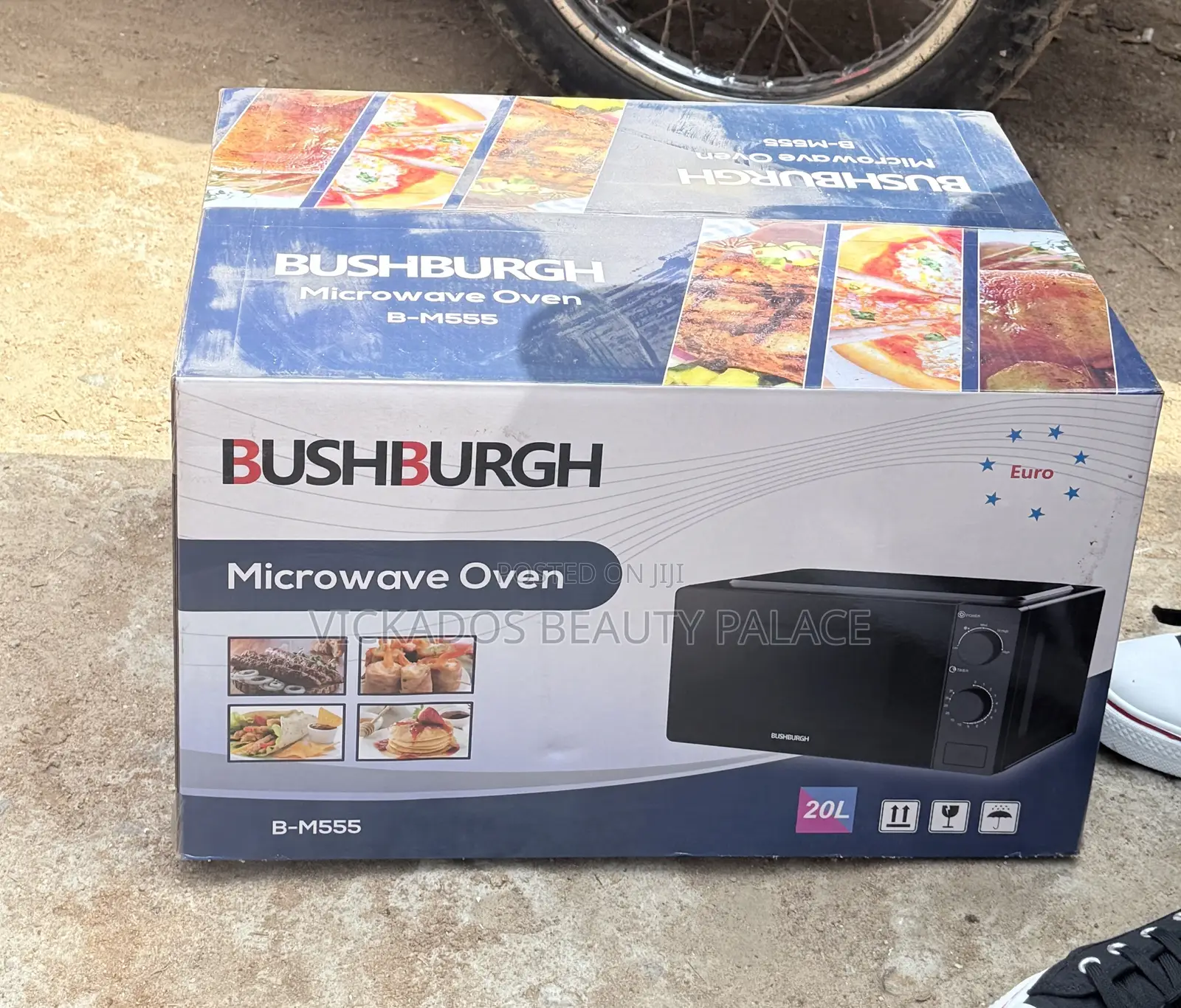 Bushburgh 20l Electric Microwave Oven Toaster Griller