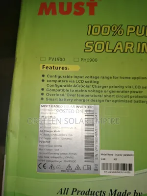 6kva Must Inverters